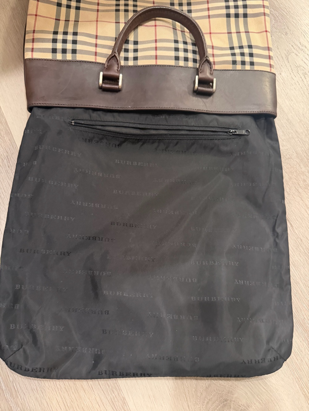 Vintage Burberry Nova Check Tote Bag - Picture 9 of 12